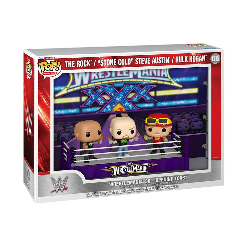 WWE WrestleMania 30 Opening Toast Deluxe Funko Pop! Vinyl Moment #05