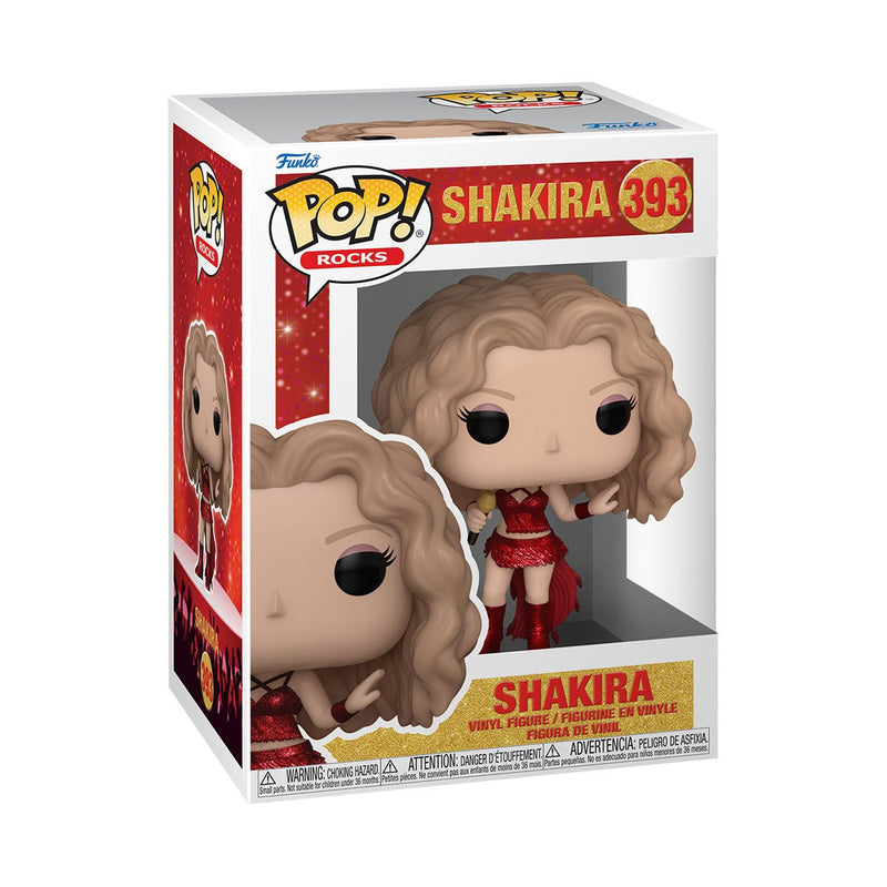Shakira Super Bowl LIV Glitter Funko Pop! Vinyl Figure #393