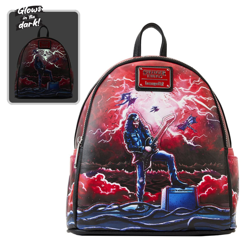 Stranger Things Eddie Munson Tribute Glow-in-the-Dark Mini-Backpack