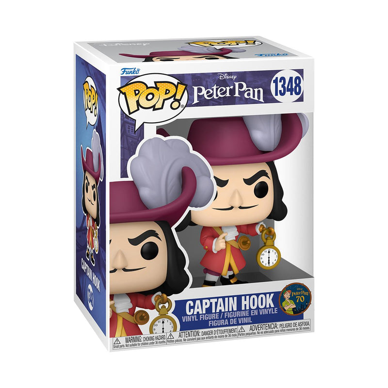 Peter Pan 70th Anniversary Captain Hook Pop! Vinyl Figure #1348