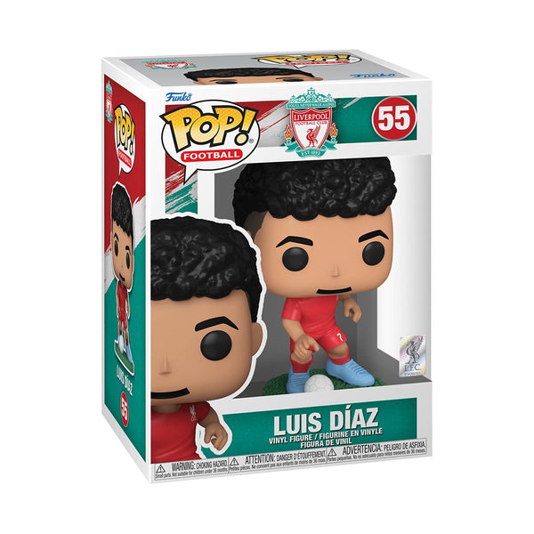 Liverpool FC Luis Diaz Funko Pop! Vinyl Figure #55