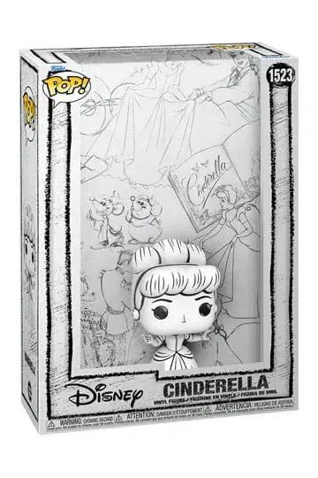 Disney Sketched Cinderella! Cover Art Figure with Case #1523