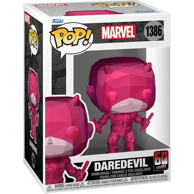 Daredevil 60th Anniversary Facet Funko Pop! Vinyl Figure #1386