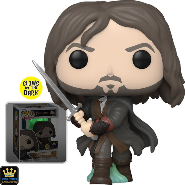 The Lord of the Rings Aragorn (Army of the Dead) Glow-in-the-Dark Funko Pop! Vinyl Figure #1444 - Specialty Series