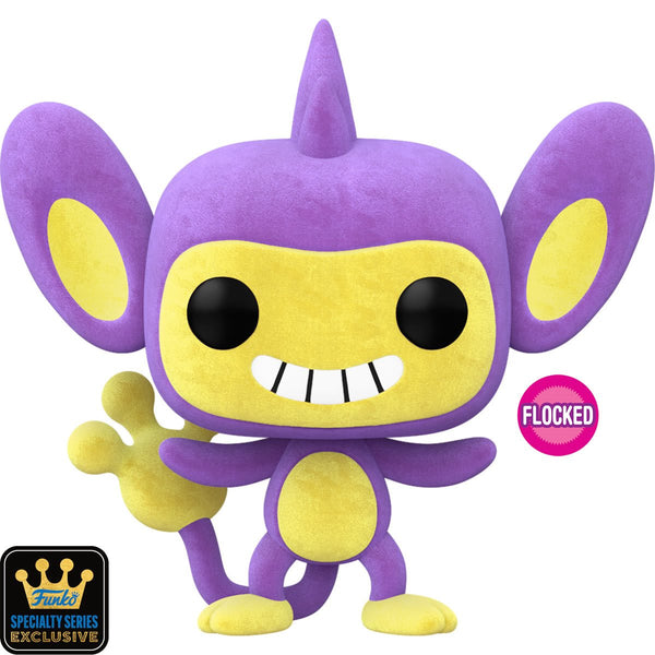 Pokemon Aipom Flocked Funko Pop! Vinyl Figure (Specialty Series) #947