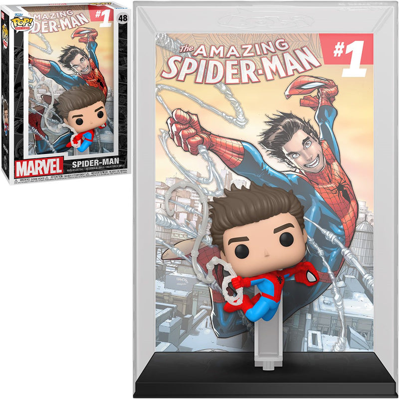 The Amazing Spider-Man #1 Funko Pop! Comic Cover Figure w/case #48