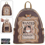 Loungefly-One Piece Wanted Dead or Alive Monkey D. Luffy Mini-Backpack - EE Exclusive