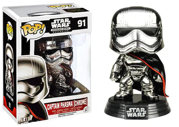 Star Wars - Captain Phasma (Chrome) Smuggler's Bounty Exclusive #91