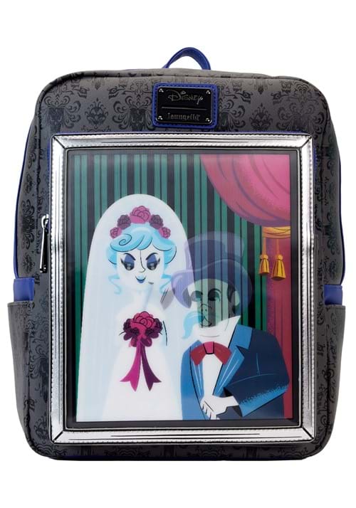 The Haunted Mansion Loungefly Black Widow Bride Mini Backpack