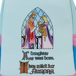 Sleeping Beauty Stained Glass Castle Mini Backpack