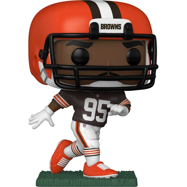 NFL Browns Myles Garrett (Home Uniform) Funko Pop! Vinyl Figure #161