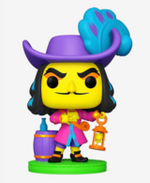 Disney villains - Captain Hook (Blacklight) Hot Top Exclusive #1081