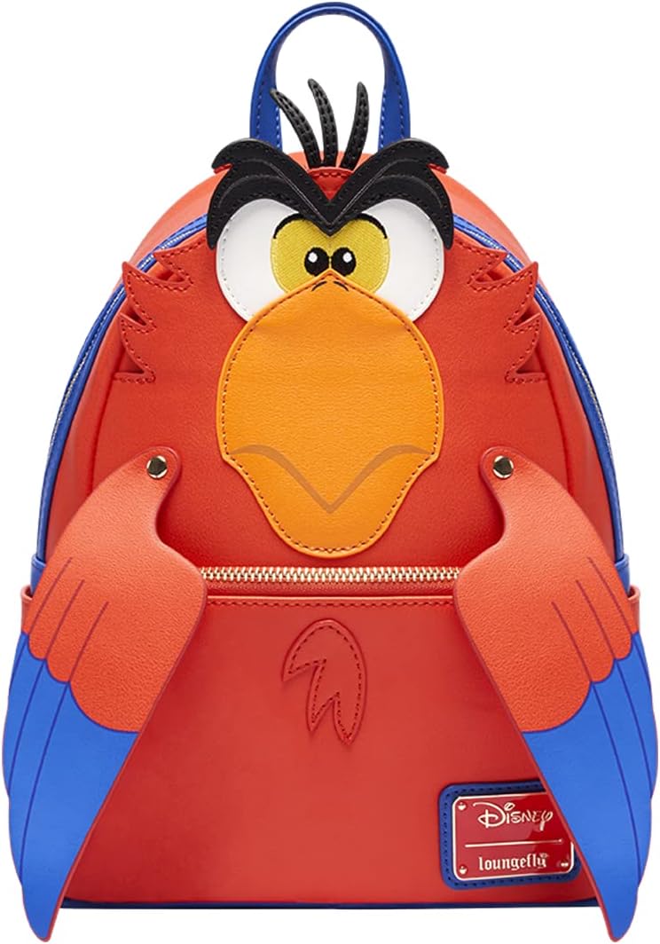 Loungefly Disney Backpack: Aladdin Iago Cosplay Backback