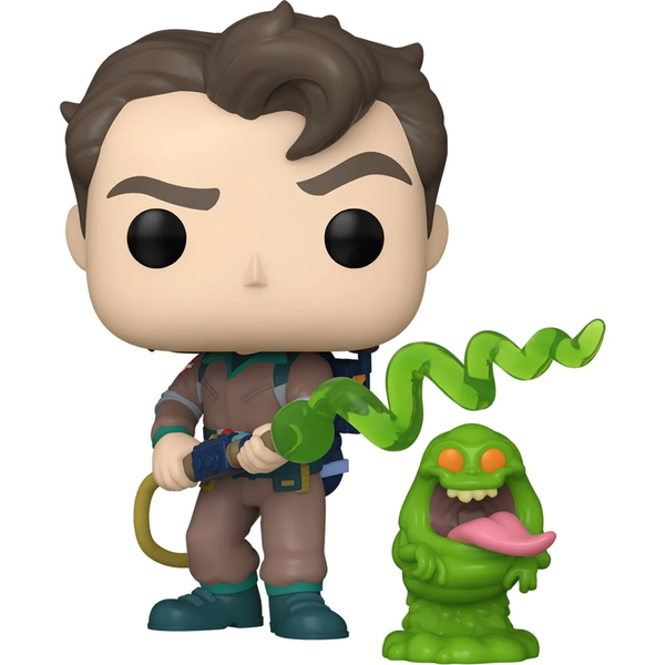 Ghostbusters: The Real Ghostbusters Venkman Funko Pop! Vinyl Figure and Slimer Buddy #1785