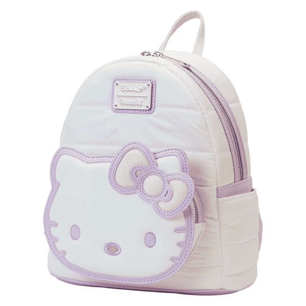 Sanrio Exclusive Hello Kitty Quilted Texture Backpack