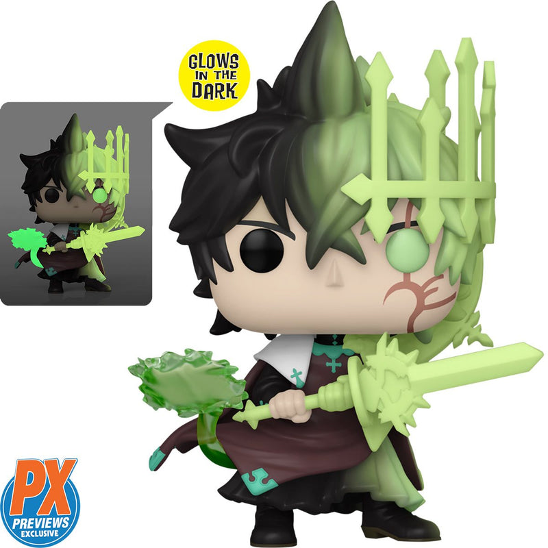 Black Clover POP! Animation Yuno Spirit of Zephyr Exclusive Vinyl Figure (GITD) #1422