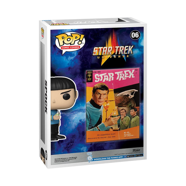Star Trek #1 Spock Funko Pop! Comic Cover Figure w/case 12.00#06