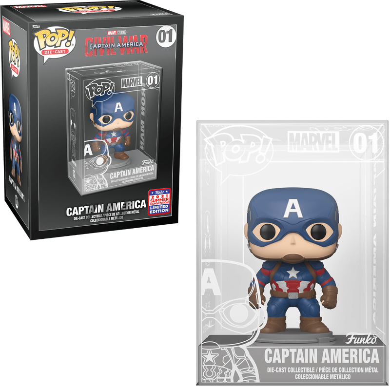 Marvel Studios - Captain America (DIE-CAST) #01