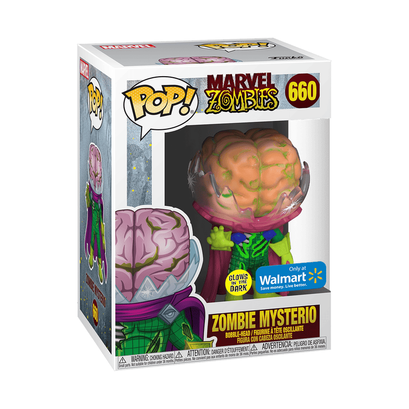 Marvel Zombies Mysterio Pop! Vinyl Figure (Glows in the Dark) #660