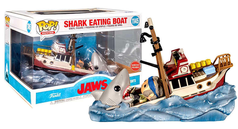 Jaws - Shark Eating Boat (GameStop Exclusive) #1145