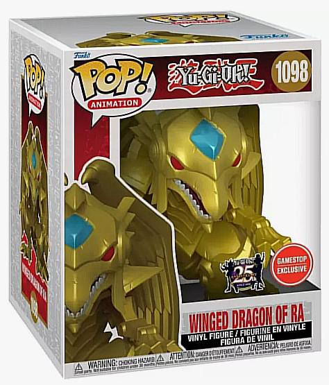 Yu-Gi-Oh! Winged Dragon of Ra (6-inch) Gamestop Exclusive #1098