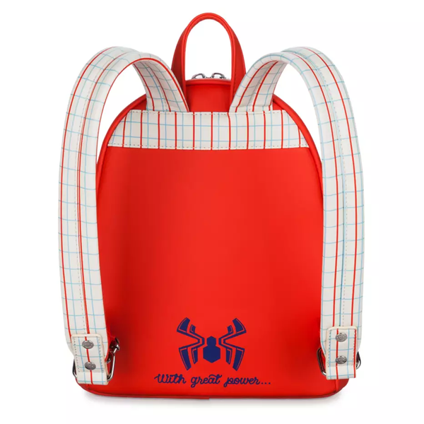 Loungefly Spider-Man Faux Fur Mini Backpack