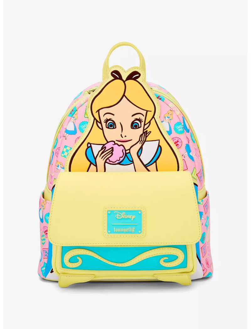 Loungefly Disney Alice in Wonderland Alice Cookies Mini Backpack