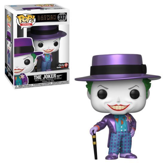 Batman 1989 Joker Funko Pop! Vinyl Figure #337 GameStop Exclusive