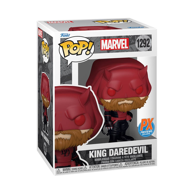 Marvel King Daredevil Funko Pop! Vinyl Figure PX Previews Exclusive #1292