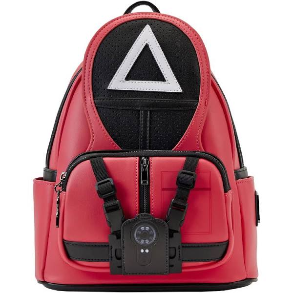 Squid Game Soldier Jumpsuit Outfit Cosplay Mini Backpack