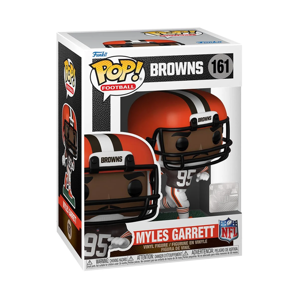 NFL Browns Myles Garrett (Home Uniform) Funko Pop! Vinyl Figure #161