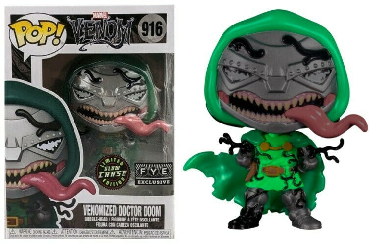 Marvel Venom - Venomized Doctor Doom (GITD Chase) FYE Exclusive #916