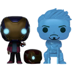 Marvel Avengers - Morgan Stark & Tony Stark (GITD) (2 pack)