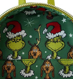 Loungefly Dr Seuss Grinch Santa Cosplay Mini Backpack