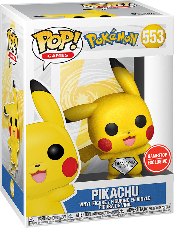 Pokemon - Pikachu (Diamond) Gamestop Exclusive #553
