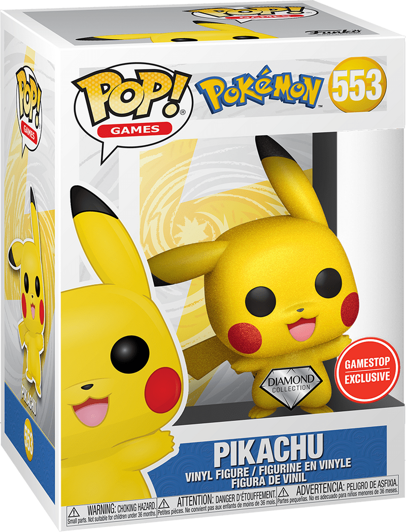 Pokemon - Pikachu (Diamond) Gamestop Exclusive #553