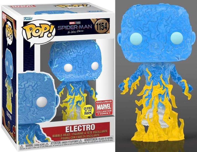 Spider-Man No way Home - Electro -GITD (Collector Corps Exclusive) #1154