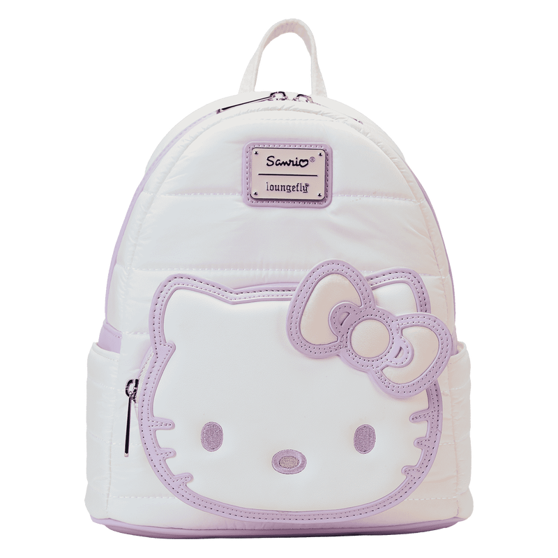 Sanrio Exclusive Hello Kitty Quilted Texture Backpack