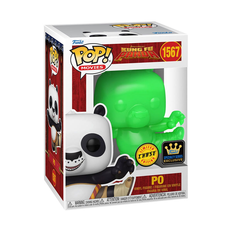 Kung Fu Panda DreamWork's 30th Anniversary (CHASE) Po Funko Pop! Vinyl Figure (Specialty Series) #1567