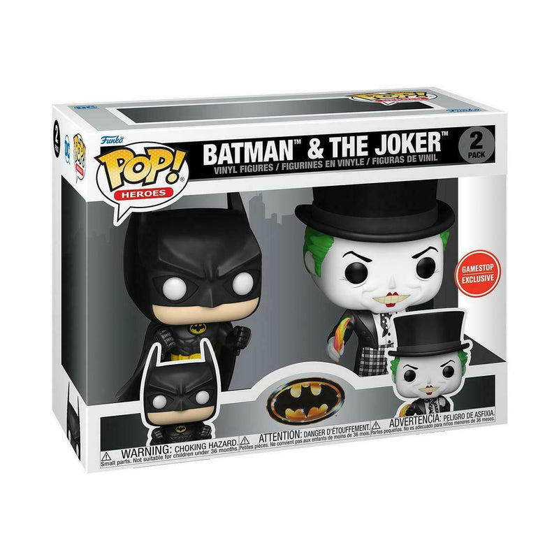 Batman & The Joker Funko Pop! Vinyl Figure 2 pack