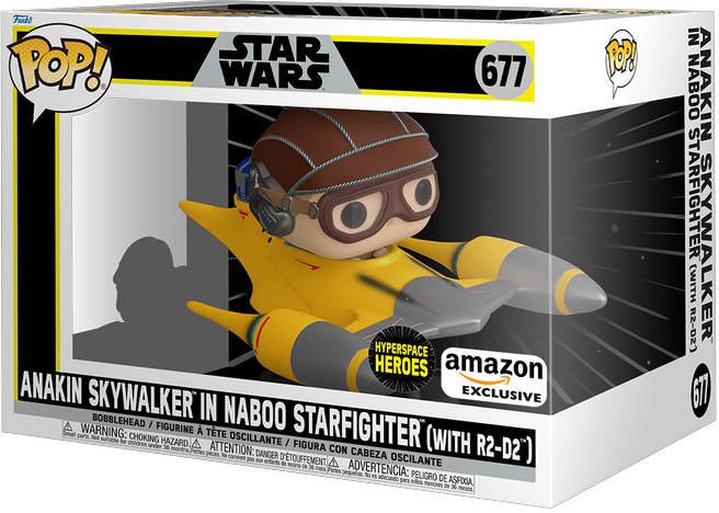Star Wars - Anakin Skywalker in Naboo Straighter (with R2-D2) DELUXE #677