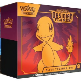 Pokemon Scarlet and Violet 3 Obsidian Flames Elite Trainer Box