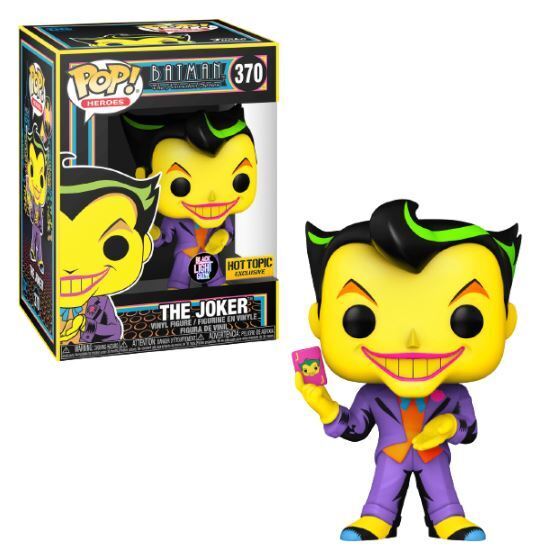 The Joker with Playing Cards (Blacklight) Funko Pop! Vinyl Figure #370