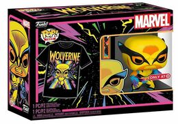 Marvel - POP! & Tee (Size L) Collectors Box Blacklight
