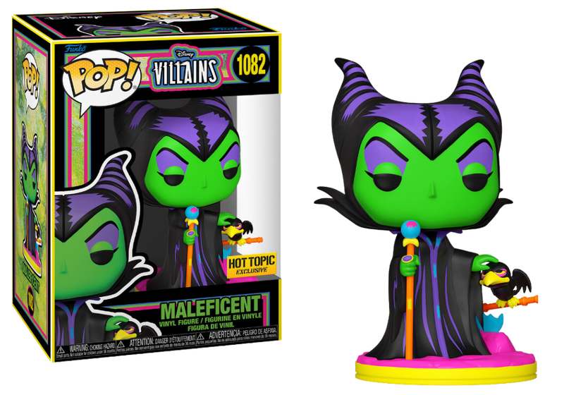 Disney Villains - Maleficent - Blacklight (Hot Topic Exclusive) #1082