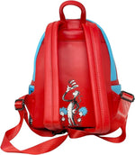 Loungefly Dr Seuss Thing 1 and 2 Interactive Cosplay Womens Double Strap Backpack