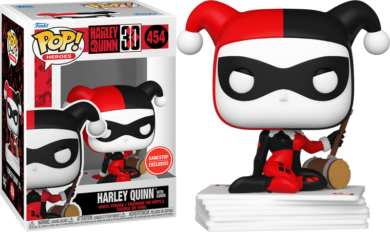Harley Quinn - Harley Quinn w/Cards (GameStop Exclusive) #454