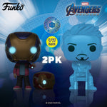 Marvel Avengers - Morgan Stark & Tony Stark (GITD) (2 pack)
