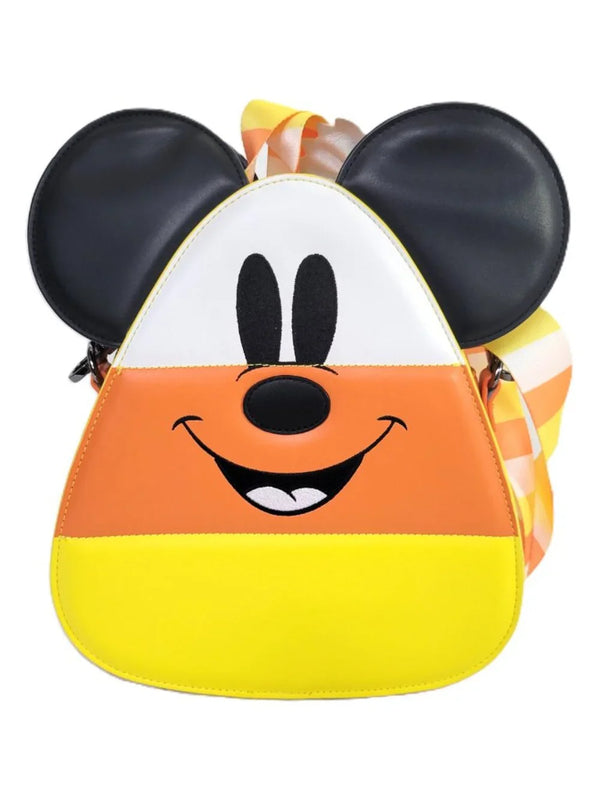 Loungefly Disney Mickey & Minnie Candy Corn Crossbody Halloween Purse Bag