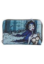 LOUNGEFLY THE CORPSE BRIDE: EMILY FOREST ZIP AROUND WALLET